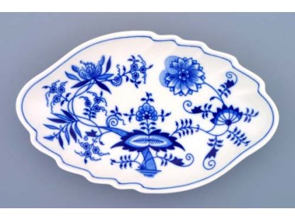 mísa cibulák dvojlist 24 cm originální český porcelán Dubí 2.jakost