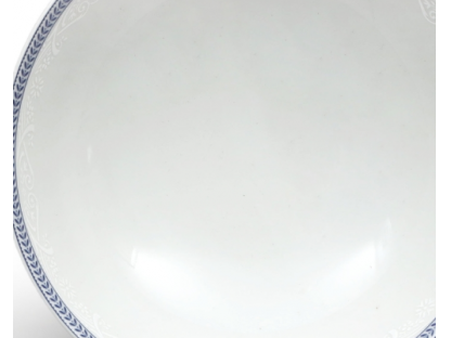mísa kompotová  Opál  16 cm krajka modrá Thun  1 ks český porcelán