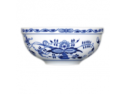 Zwiebelmuster Große runde Schüssel 20cm Original Bohemia Porzellan Dubi Karlsbader