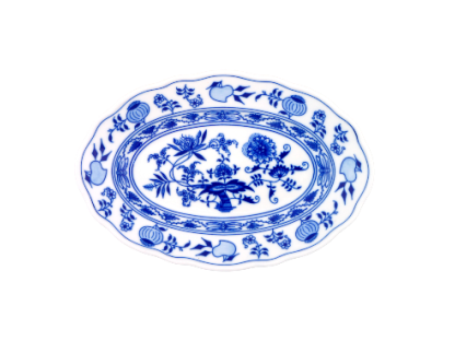 Cibulák Mísa oválná  24cm Originál Český porcelán Dubí