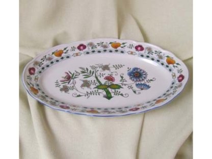 Mísa oválná  35cm Nature cibulák Český porcelán Dubí
