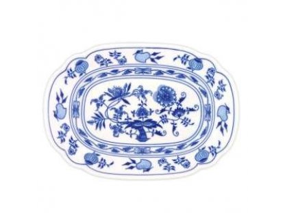 Cibulak Misa plochá 28cm 570g Originálny Český Porcelán Dubí 
