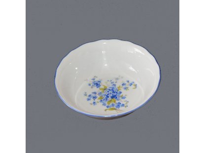 Oval soup bowl pomnečnice 3,0 l Czech porcelain Dubí blue line