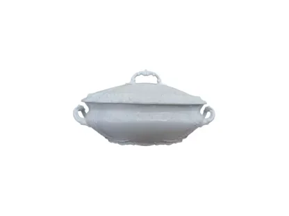 Misa polievková oválna reliéfna Opera 2,l Český porcelán Dubí 