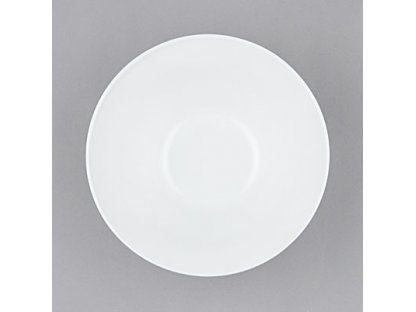 Hotel-Salatschüssel aus weißem Porzellan 3,3l Tschechisches Porzellan Bohemia