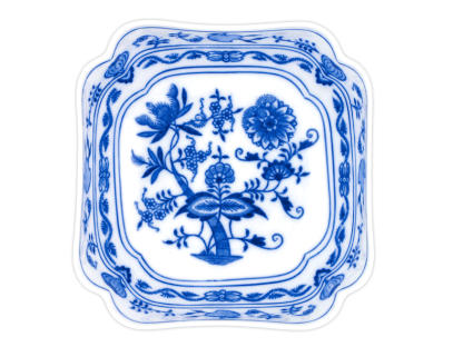 Cibulák Mísa salátová čtyřhranná  24cm vysoká Originál Český porcelán Dubí