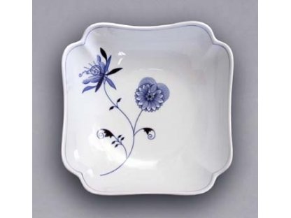 Eco Zwiebelmuster Square Salad Dish 24cm, Bohemia Porcelain from Dubi