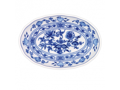 ZELENÝ Cibulák Mísa salátová oválová  20cm Originál Český porcelán Dubí