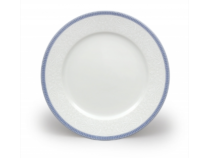 Terrine soup bowl Opal lace blue 2,80L Thun two-piece Czech porcelain
