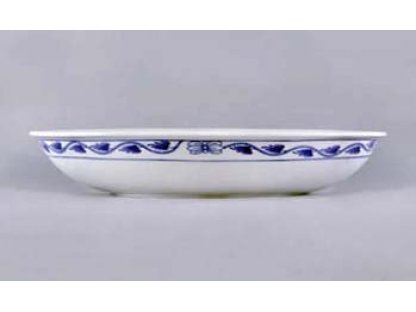 Cibulák Mísa zapékací oválná velká 325 x 244 x 66 mm 1305g Originál Český porcelán Dubí 