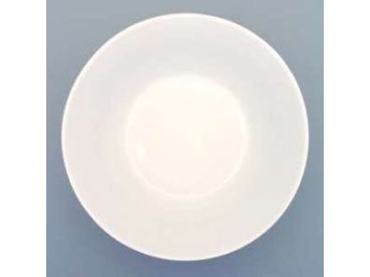 Miska Bohemia na polévku 0,4l BÍLÁ  Český porcelán Dubí 