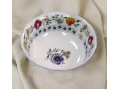 Miska kompotová vysoká 14 cm Nature barevný cibulák, cibulový porcelán Dubí 2.jakost