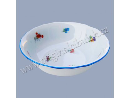 Compote bowl 14 cm Austrian blue lineoriginal porcelain Dubí