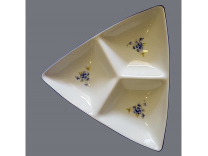 Miska Trina třídílná malá č.3 20,5 cm POMNĚNKY Český porcelán Dubí 