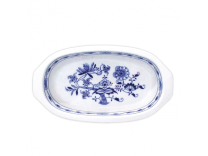 Cibulák Miska zapékací oválná s oušky 25cm 0,40l Originál Český porcelán Dubí 