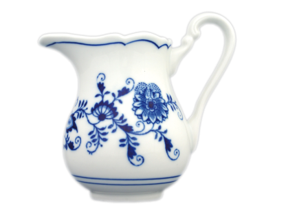 Cibulák Mliekovka vysoká 0,85 l  Originálny Český Porcelán Dubí 