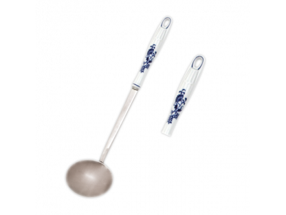 Zwiebelmuster Scoop 85 mm hanging - embossed 180g Original Blue Onion Pattern Bohemia from Dubi 