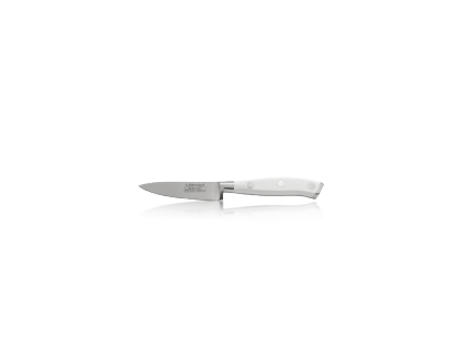 nůž kuchyňský na zeleninu Berndorf Sandrik ocel čepel 8,5 cm Profi Line Exclusive bílý