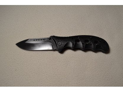 nůž ocelový 22 cm černý