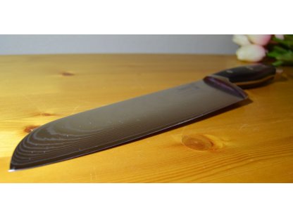 Santoku knife 21 cm Damascus steel Berndorf Profi Line Damascus