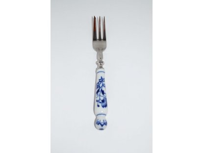 Onion pattern luxury cutlery fork dessert Original Bohemia porcelain from Dubi