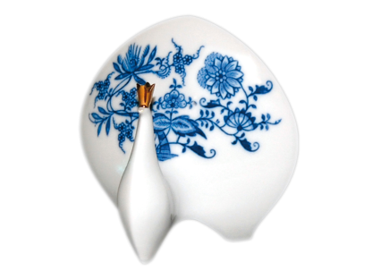 Cibulák Páv 76 x 125 x 118mm Originálny Český Porcelán Dubí 