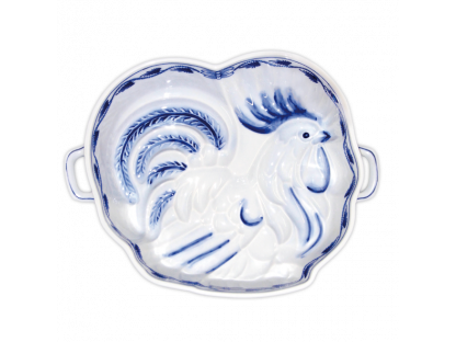 Zwiebelmuster Baking dish rooster 1.2l Original Blue Onion Pattern Bohemia from Dubi