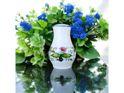 Pepřenka sypací  7,5cm  Nature cibulák Český porcelán Dubí 