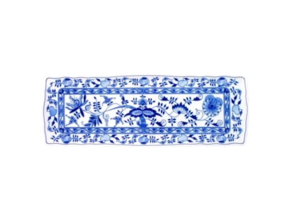 Cibulák Podnos čtyřhranný  45cm Originál Český porcelán Dubí 
