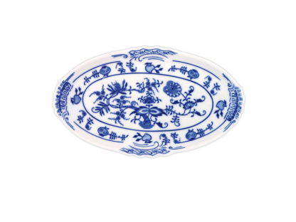 Cibulák Podnos oválný mini 20cm Originál Český porcelán Dubí 