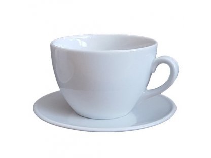Podšálek Milada  17cm 295g Český porcelán Dubí 