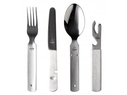 Army field Cutlery Toner set 4 pcs stainless steel