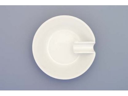 Aschenbecher Bohemia 10cm 0,80g White Design prof. arch. Jiří Pelc  Bohemia Porzellan Dubi Karlsbader 