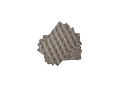 4-piece brown table setting