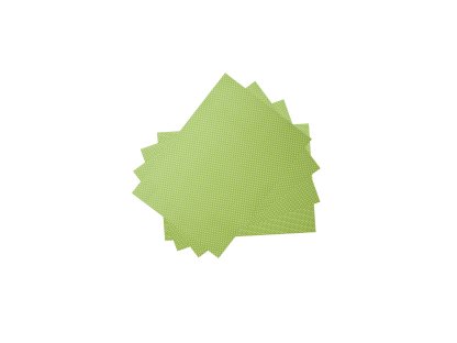 4-piece green table setting