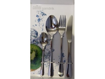 Cutlery set 24 pcs EGO Berndorf Sandrik cutlery stainless steel