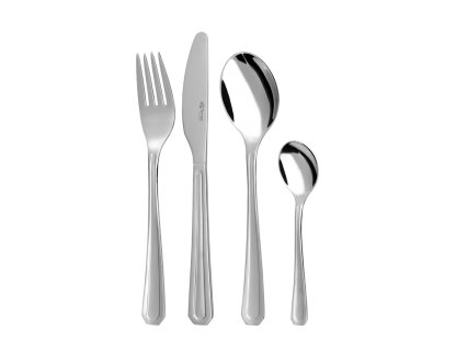 TONER Country cutlery set 24 pcs for 6 persons stainless steel 6041