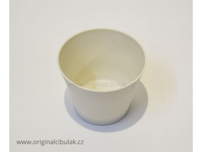 Průsvitka svícen bílá matná 9,5 cm český porcelán Dubí