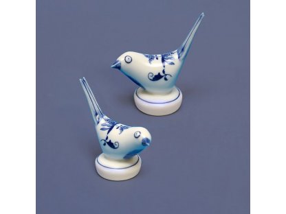 Cibulák Ptáček I.9,0 x 3,1 x 7,1 cm 0,030g Originál Český porcelán Dubí 