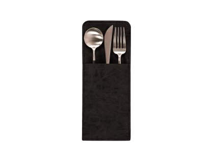  Cutlery case black Berndorf