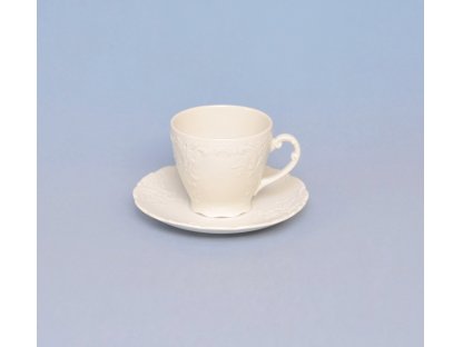Šálek a podšálek káva 0,17l Opera Český porcelán Dubí 
