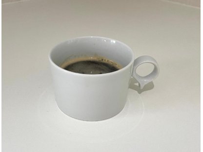 Šálka a podšálka Reset  espresso biela 0,10 L Český porcelán a.s. Dubí 