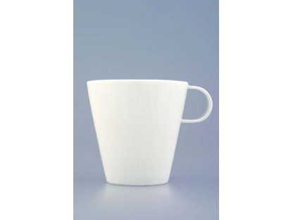 Bohemia tea cup 0.20 l 145g  White design by prof. arch. Jiří Pelc Bohemia Porcelain from Dubi