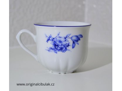 šálka na kávu Rose Rose blue Thun 1 ks Český porcelán Nová Role