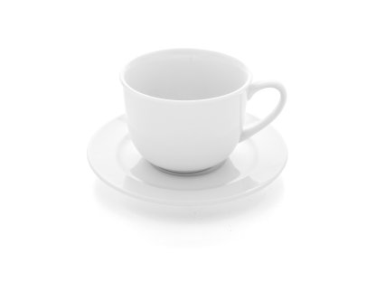 Tasse mit Untertasse 450 ml Delta  Güral Porselen