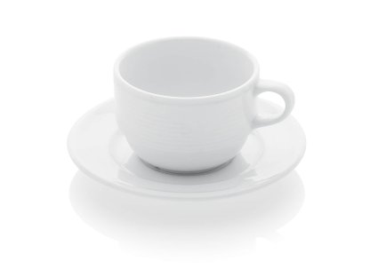 Tasse mit Untertasse 90 ml Saturn  Güral Porselen