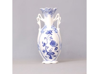 Zwiebelmuster Art Nouveau vase 20.5 cm Original Blue Onion Pattern Bohemia from Dubi 