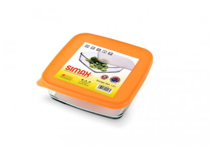 SIMAX Glass Container 1.0 L with Lid