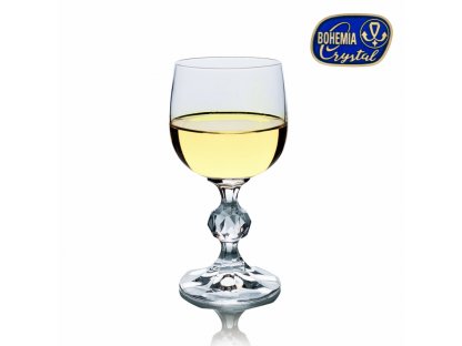 White wine glass Claudia 190 ml 1 pcs Crystalex CZ