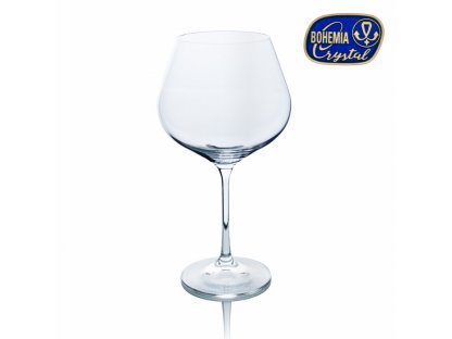 Weinglas rot Viola 570 ml 1 Stück Crystalex CZ